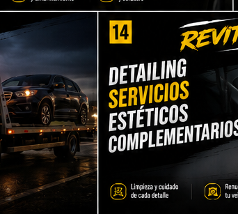 Detailing y servicios estéticos complementarios